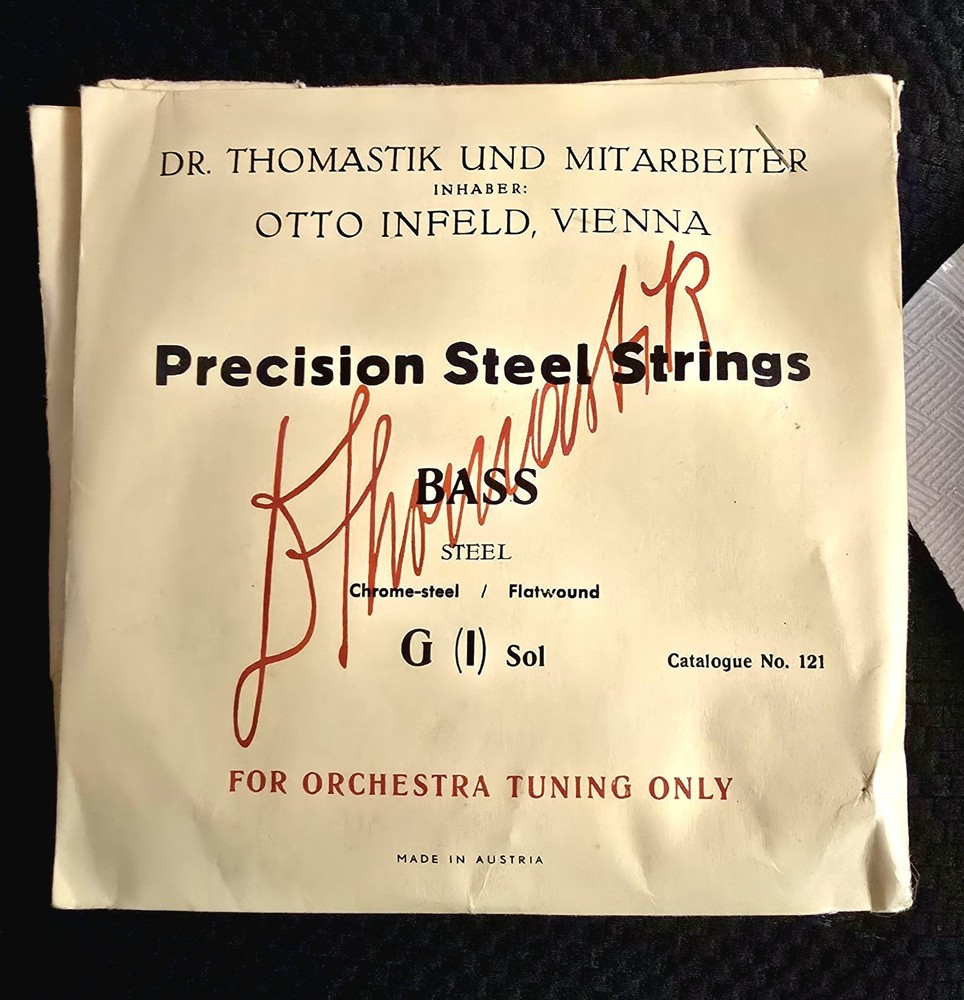 Dr. Thomastik Upright String Bass String Set  - ORCHESTRA TUNING