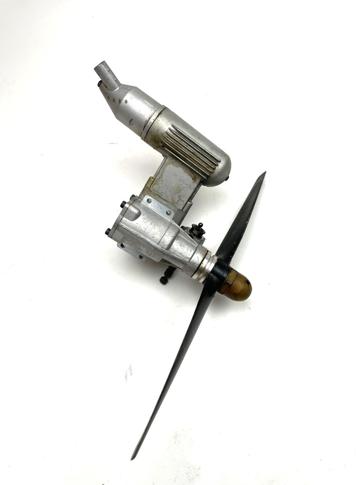 OS Engines Max 40 SF Nitro RC Airplane Engine with Muffler Untested