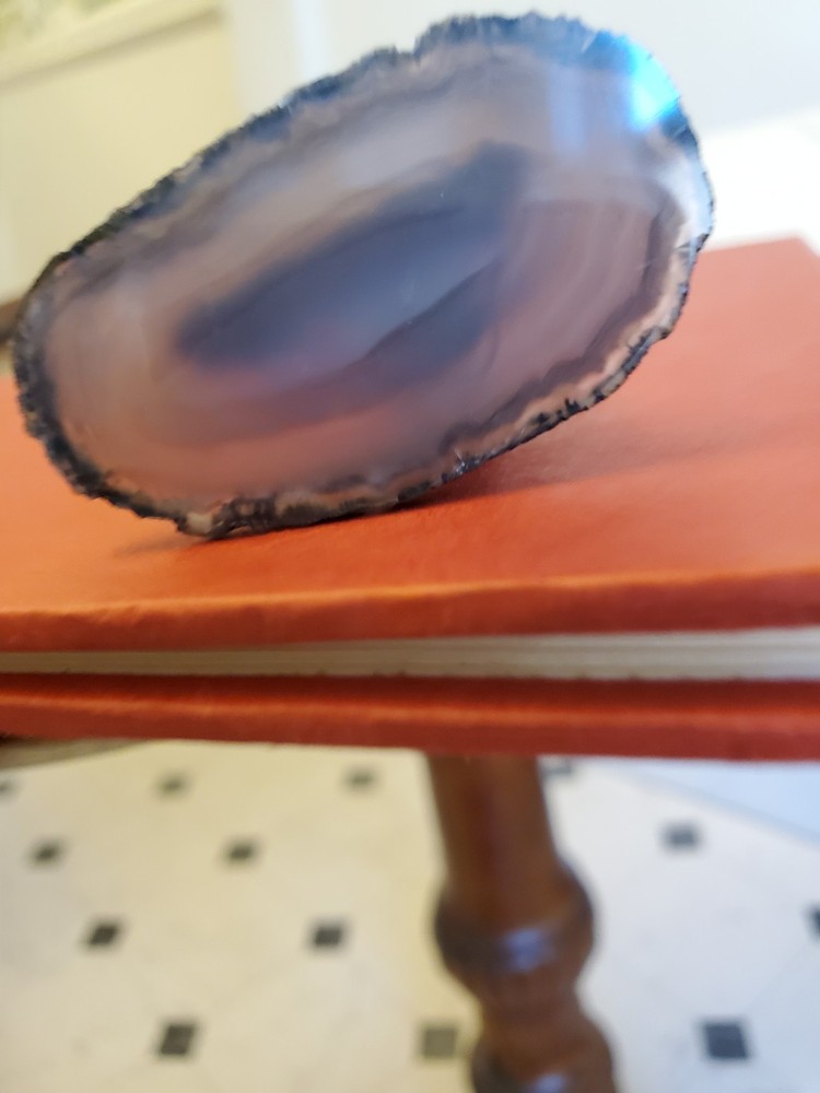 Mini Domed castle on Agate base figurine
