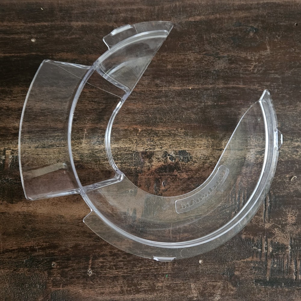 KitchenAid Replacement 8" Splash Guard Pour Shield For stand Mixer model KN1PS