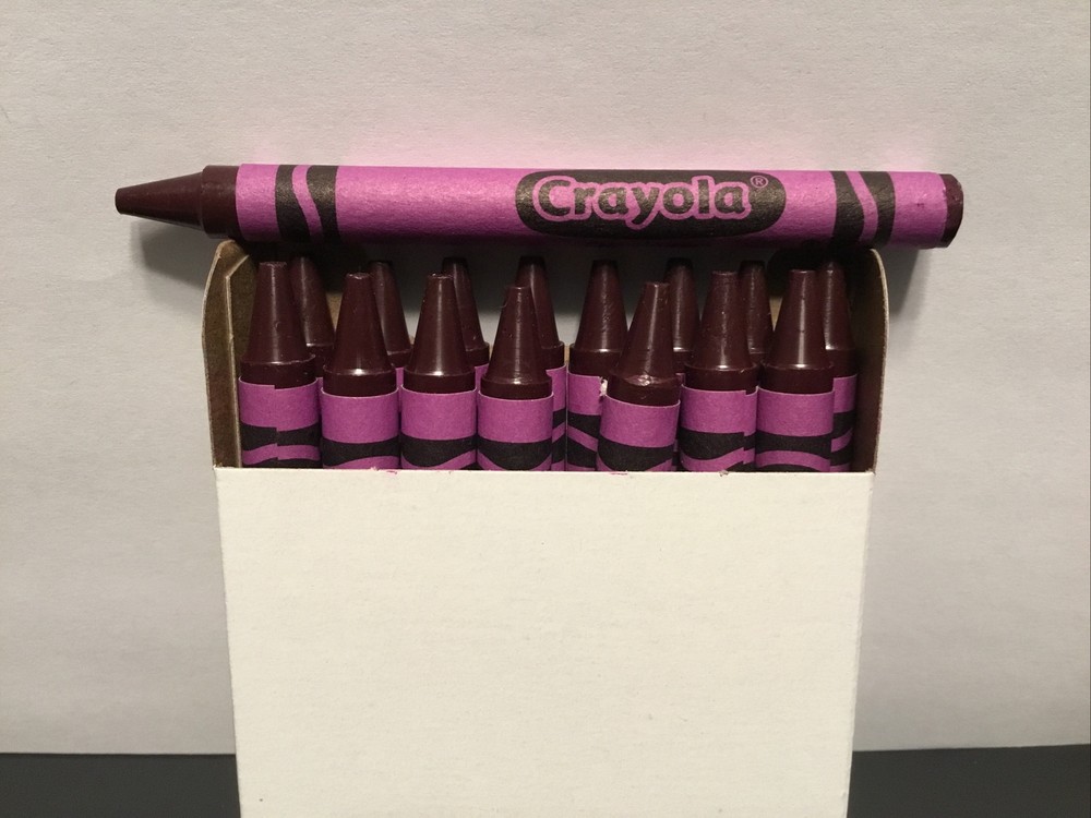(16) Crayola Crayons (plum) BULK