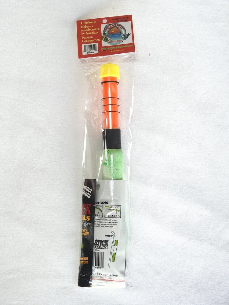 Catfish Lighthouse Bobber 8" / ZING FLOAT / 6 Pack