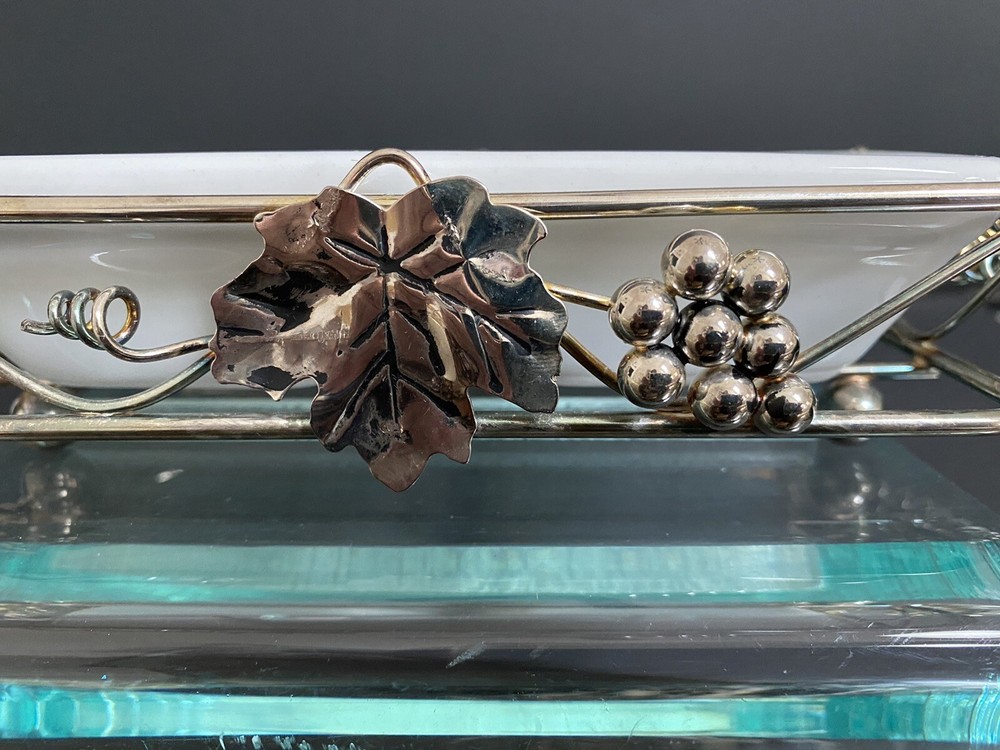 Cordon Bleu Silver Plated Grape Squear Sectional Server Handles 835
