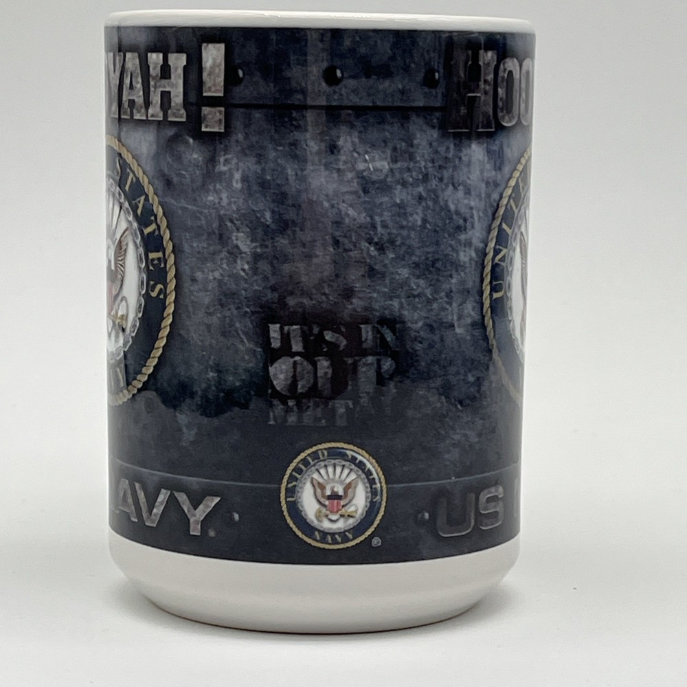 US Navy It's in Our Metal Ceramic Mug
