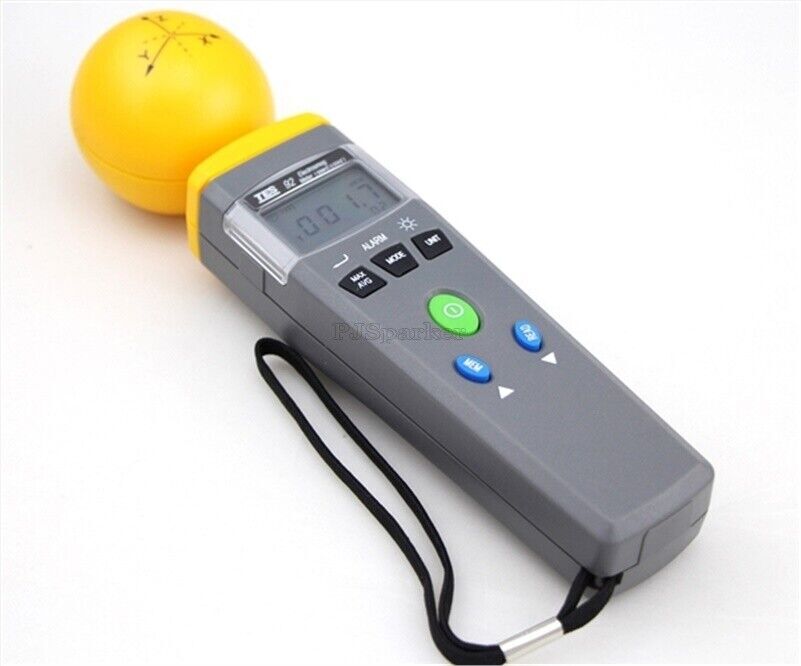 TES-92 Digital 3-Axis EMF Meter Data Logger Electromagnetic Radiation Detector