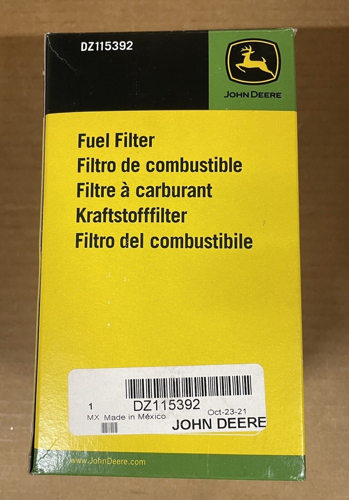 John Deere Fuel Filter DZ115392