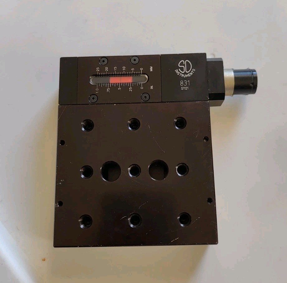 SD Instruments Single Axis High-Precision Manual Linear Stage  Platform