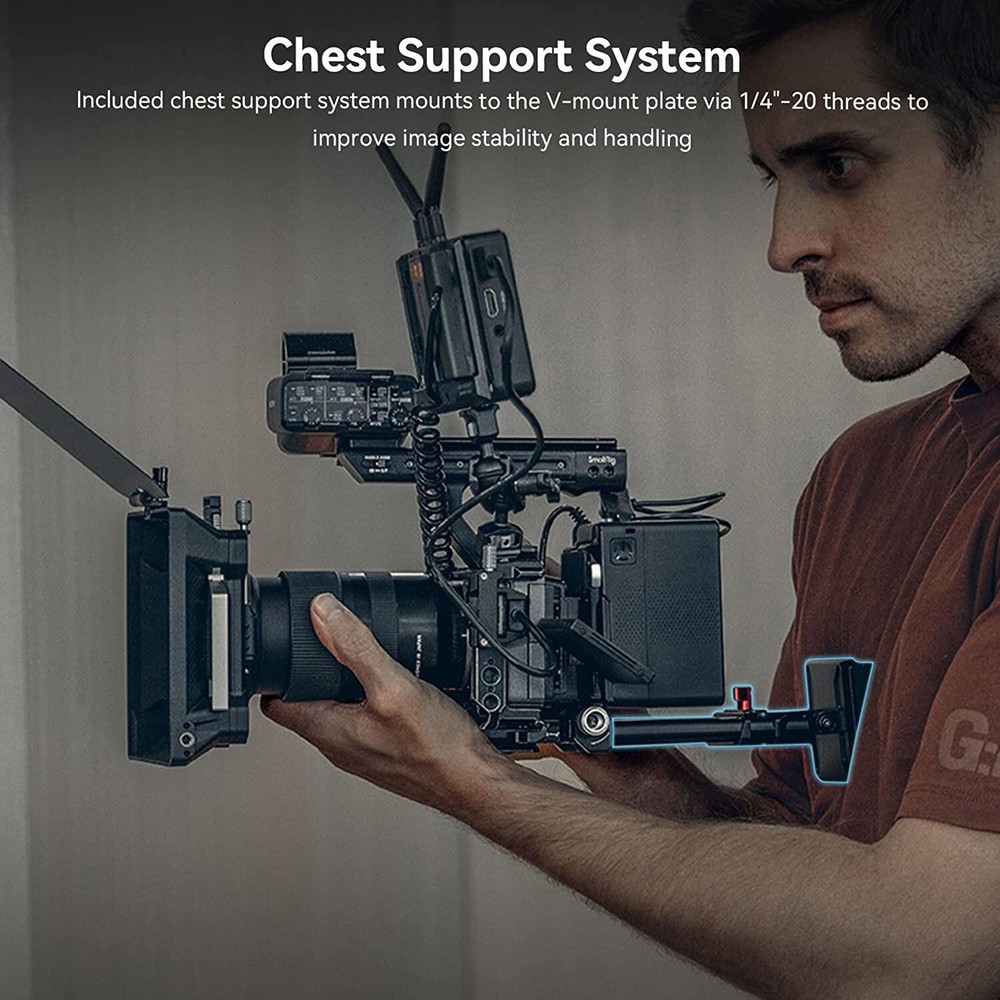 SmallRig Advanced Compact V-Mount Battery All-in-one Mounting System Solution