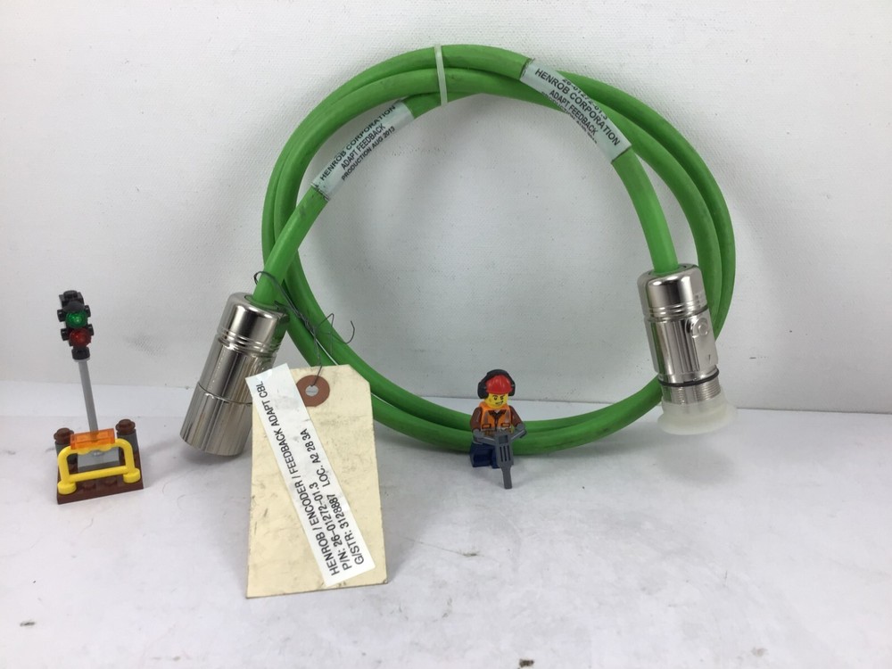 26-01272-01.3 HENROB ENCODER FEEDBACK ADAPTOR CABLE - **NEW OLD STOCK**