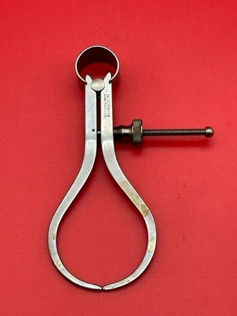 Starrett 75A-3 Fay Spring Type Outside Caliper, Solid Nut 3"  IN STOCK