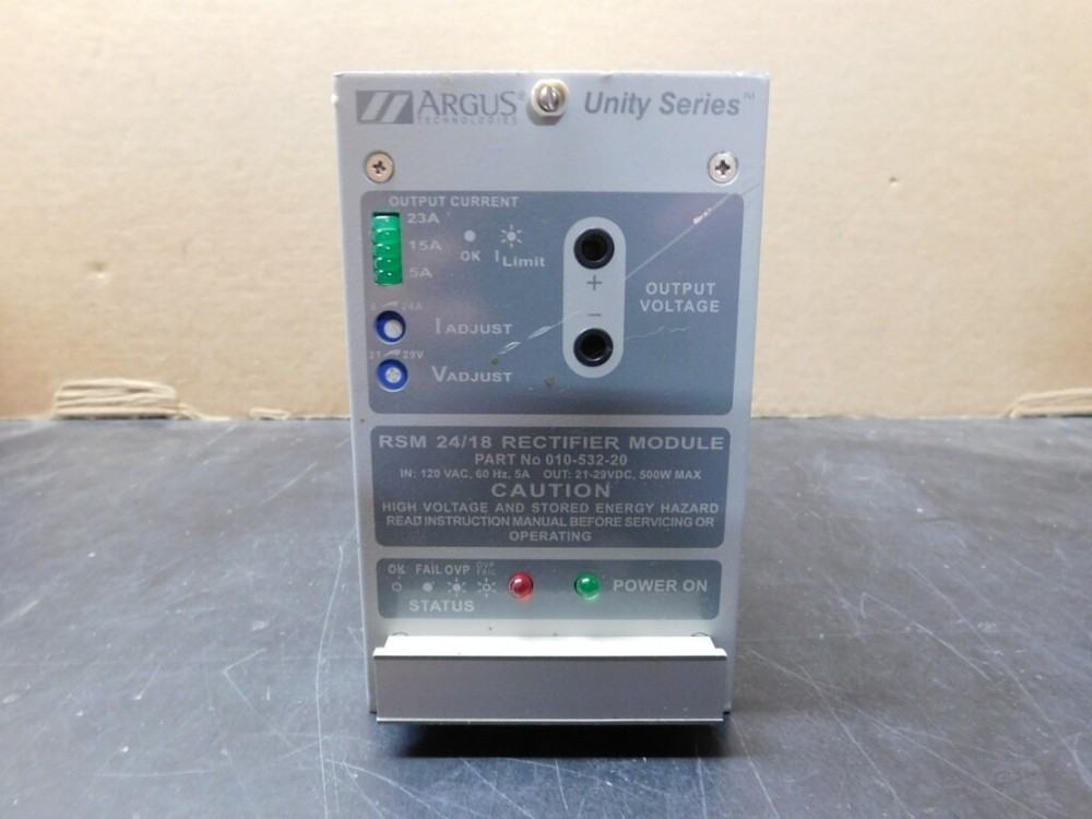 ARGUS Unity Series Rectifier Module -- RSM 24/18 -- 010-532-20