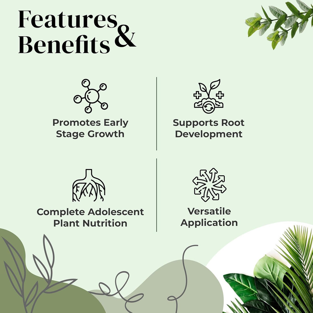 Clone Solution, Professional-Grade Nutrient Formula for Seedlings, Cuttings, and