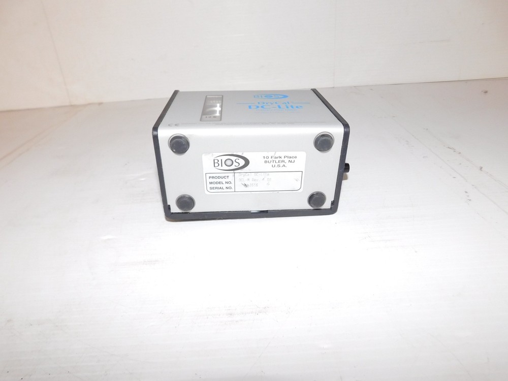 ^^ BIOS DRYCAL DC-LITE PRIMARY FLOW METER MODEL DCL-M (DPA57)