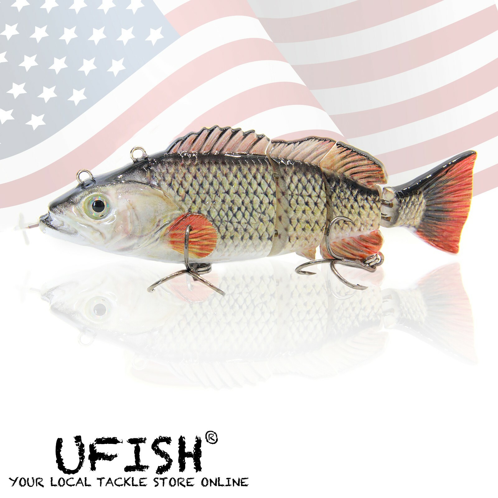 UFISH Best Fishing Lures For Pike Self Swimming Rechargeable Baits Bass Walleye