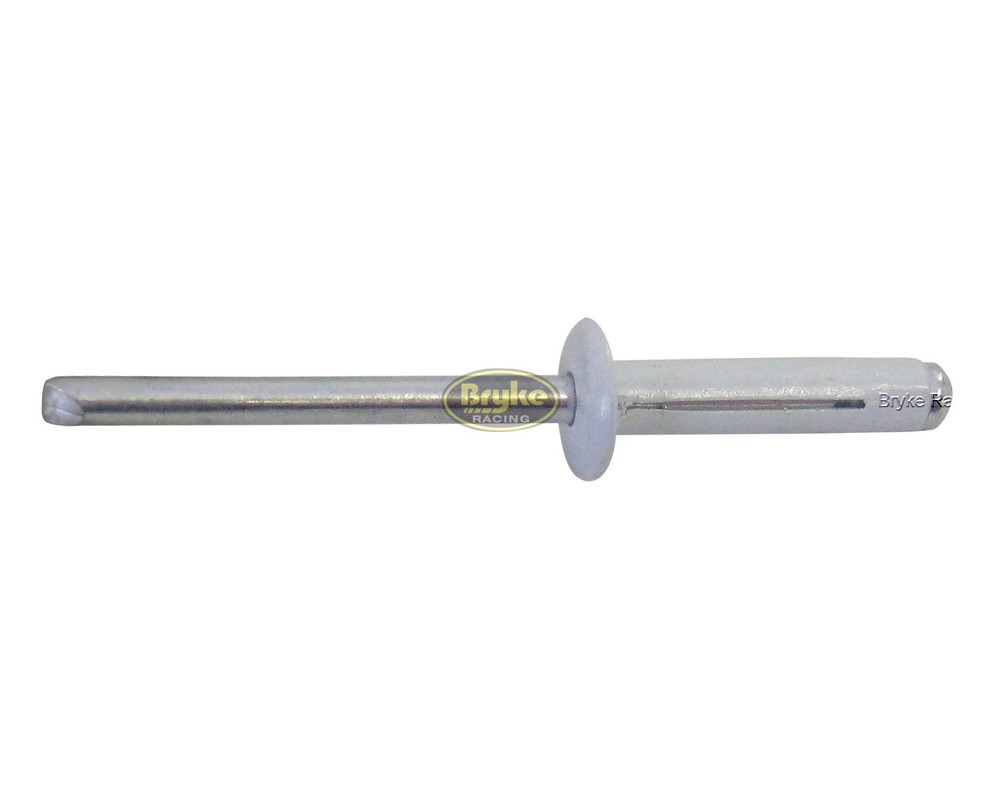 Exploding Small Head White Rivets Pop Rivet 50ct 3/16" Racing Fasteners Trifold