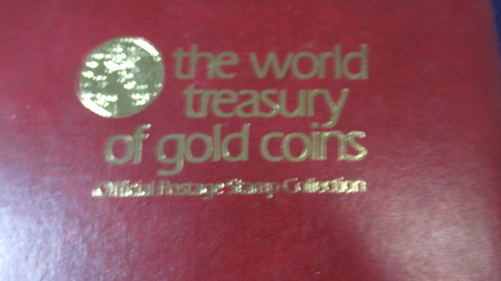 The World Treasury Of Gold Coins Official Stamp Collection