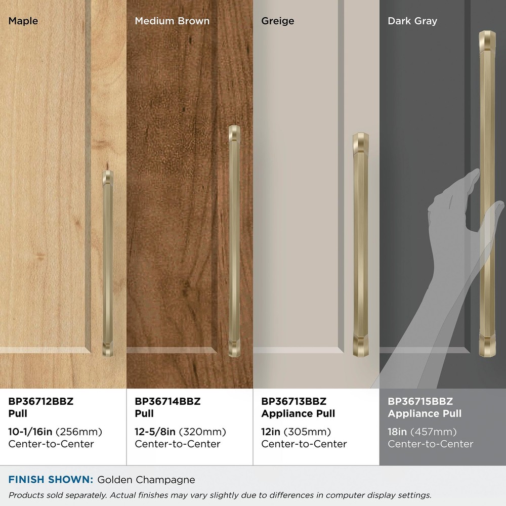 Amerock BP36715BBZ - Pulls Cabinet Hardware