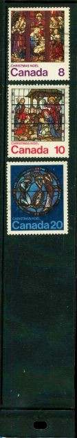 Canada Christmas , 3 stamps