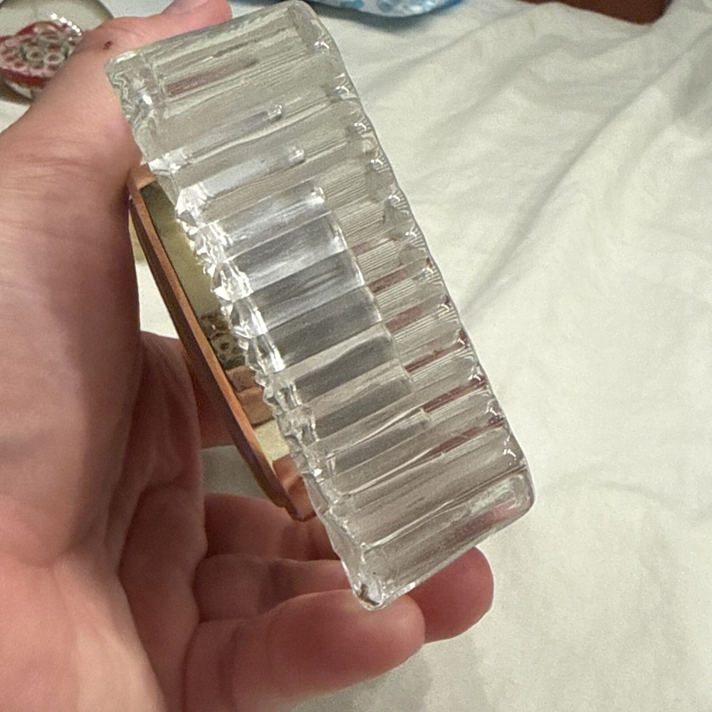 Crystal Quartz Desk Clock