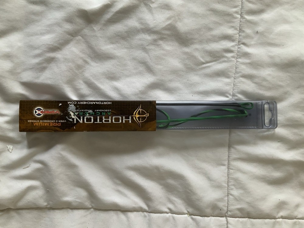 Horton Viper X Crossbow String Green/Black ST202 for Crossbow