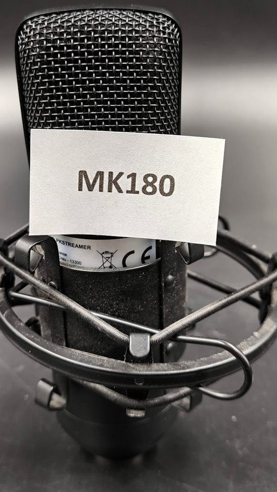 PKSTREAMER Microphone Used Working Black