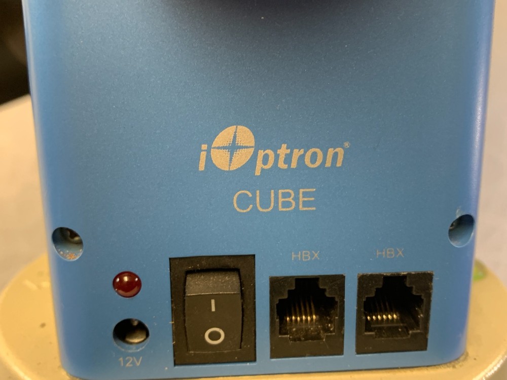 IOPTRON Astronomical Telescope w/Cube Computerized Mount Tripod, Hand Controller