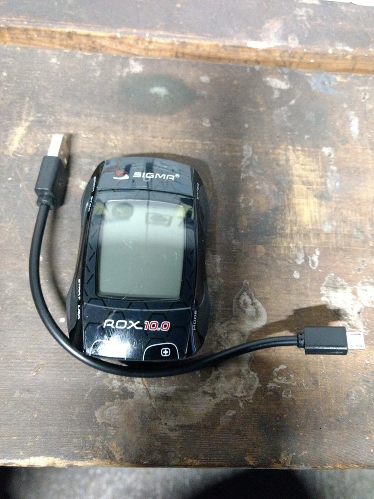 SIGMA ROX 10.0 Basic GPS Bike Computer Ant With Speed Heart Rate Data, B