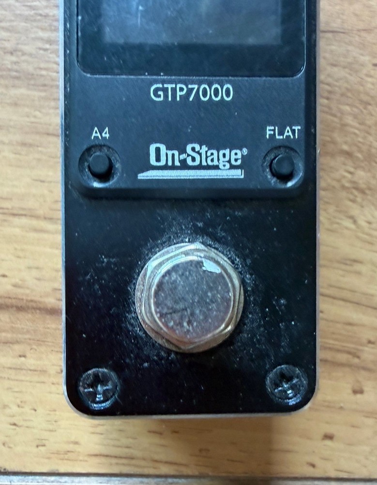 On-Stage Mini Pedal Tuner Black