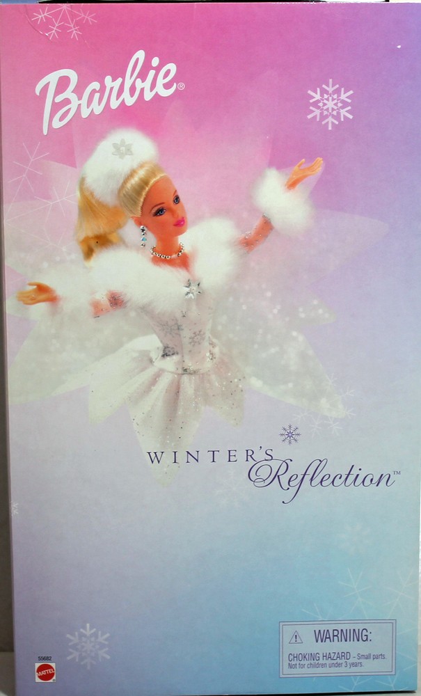 2002 Winter's Reflection Barbie, NRFB, (55682) Mint Box