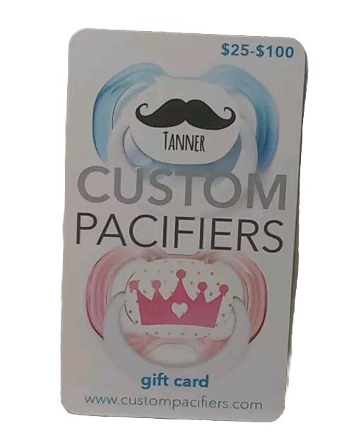 $30 Custom Pacifiers Gift Card