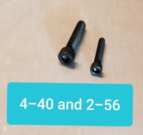 Socket Head Cap Screws 2-56 and 4-40 Hardware Sets