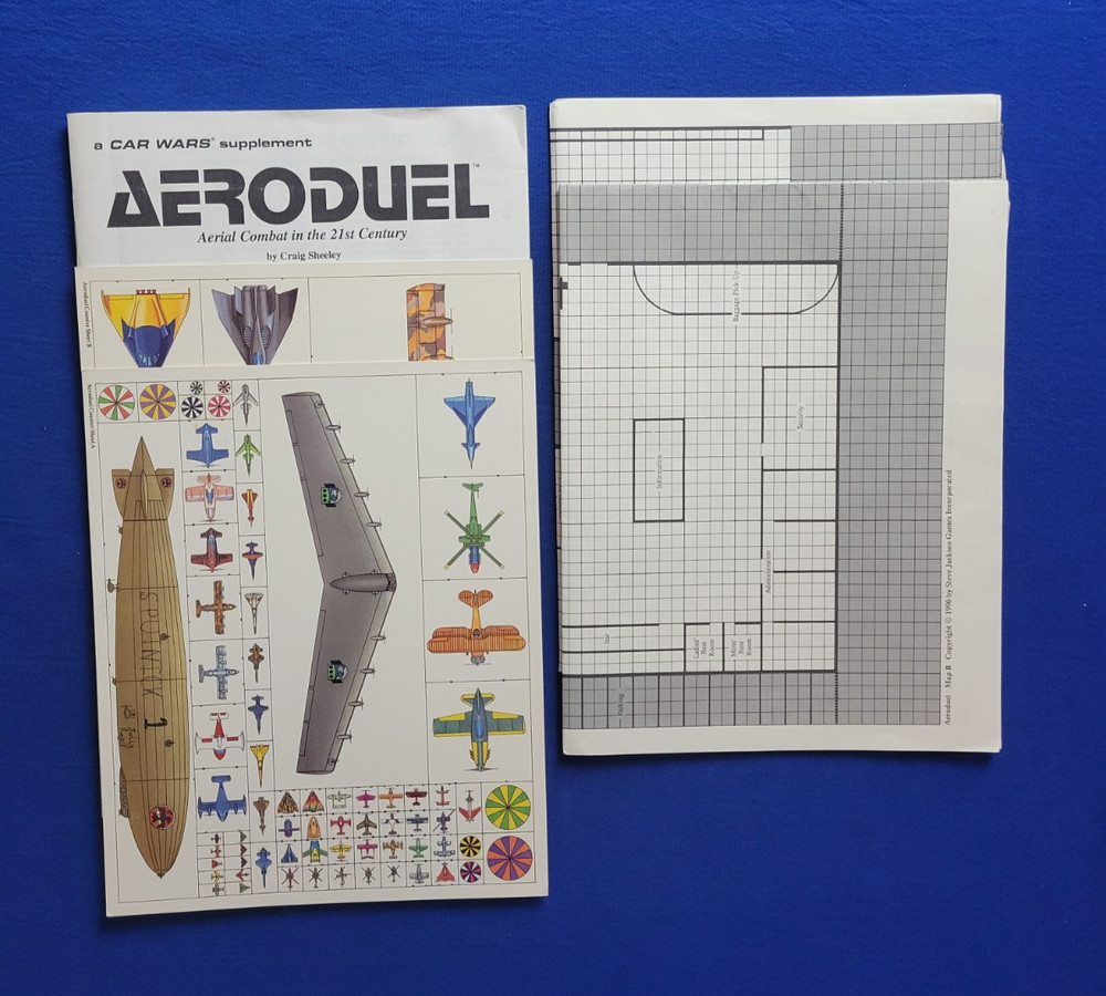 Aeroduel Box Set - Steve Jackson Games (Complete & Uncut)