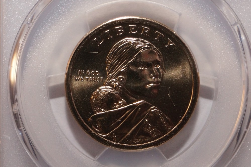 2022-P NATIVE AMERICAN DOLLAR POSITION B GRADED PCGS MS66 FIRST STRIKE