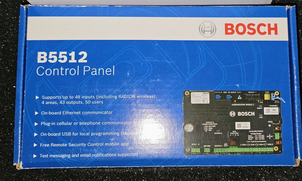 Bosch B5512 48-point IP Intrusion Control Panel