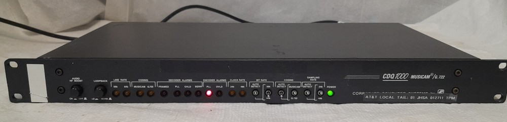 Corporate Computer Systems Musicam CDQ1000 Interface Unit G.722
