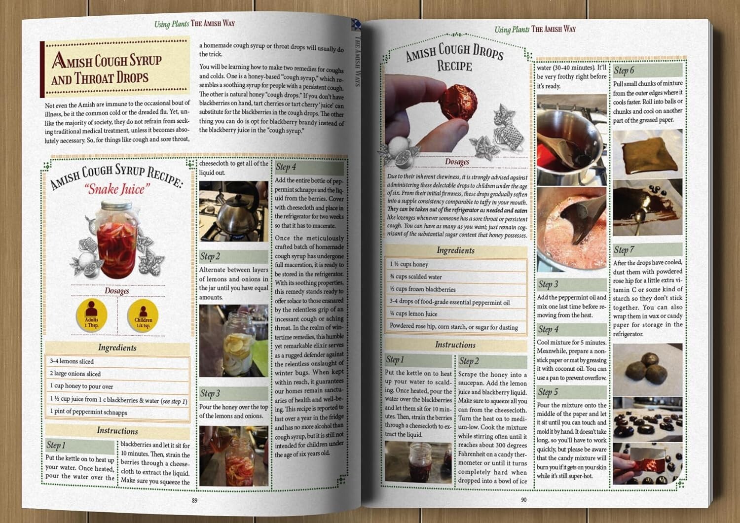 The Amish Ways (paperback with color pictures)