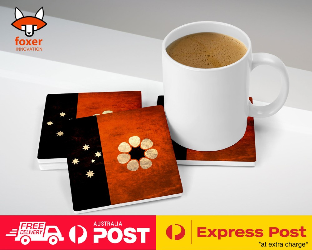 COASTER COFFEE DRINKING MAT|NORTHERN TERRITORY STATE FLAG