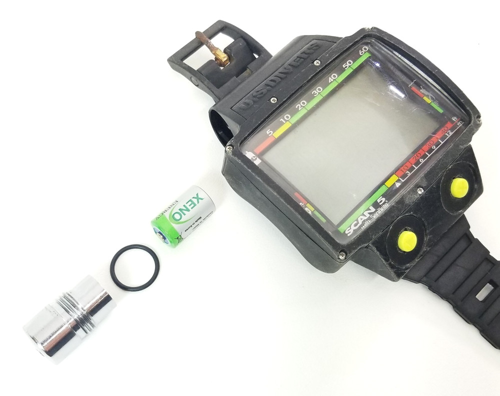 Battery for US Divers Scan 5 Scuba Dive Computer
