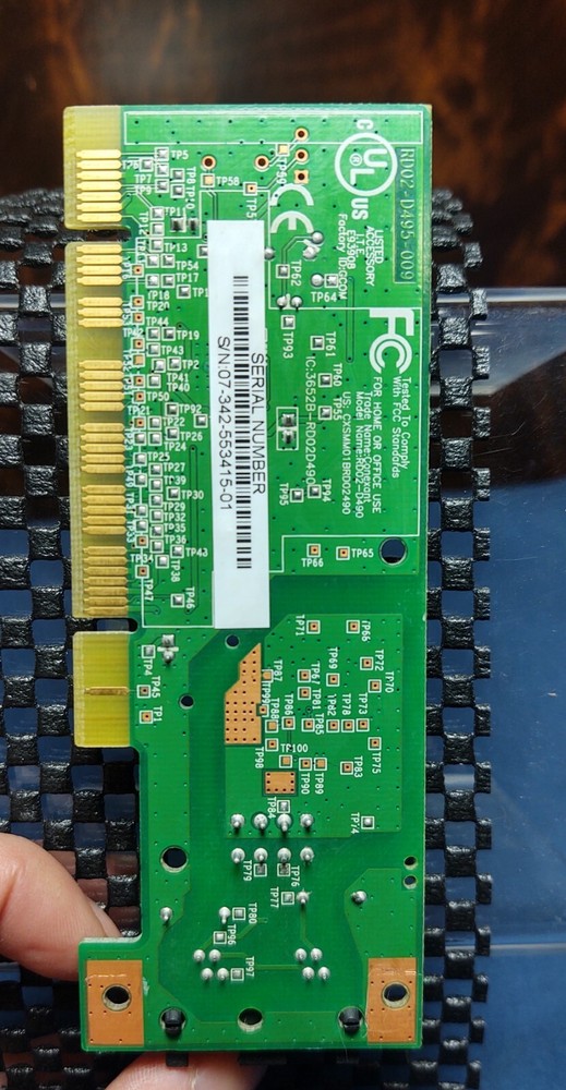 Conexant RD02-D490 PCI data/fax modem