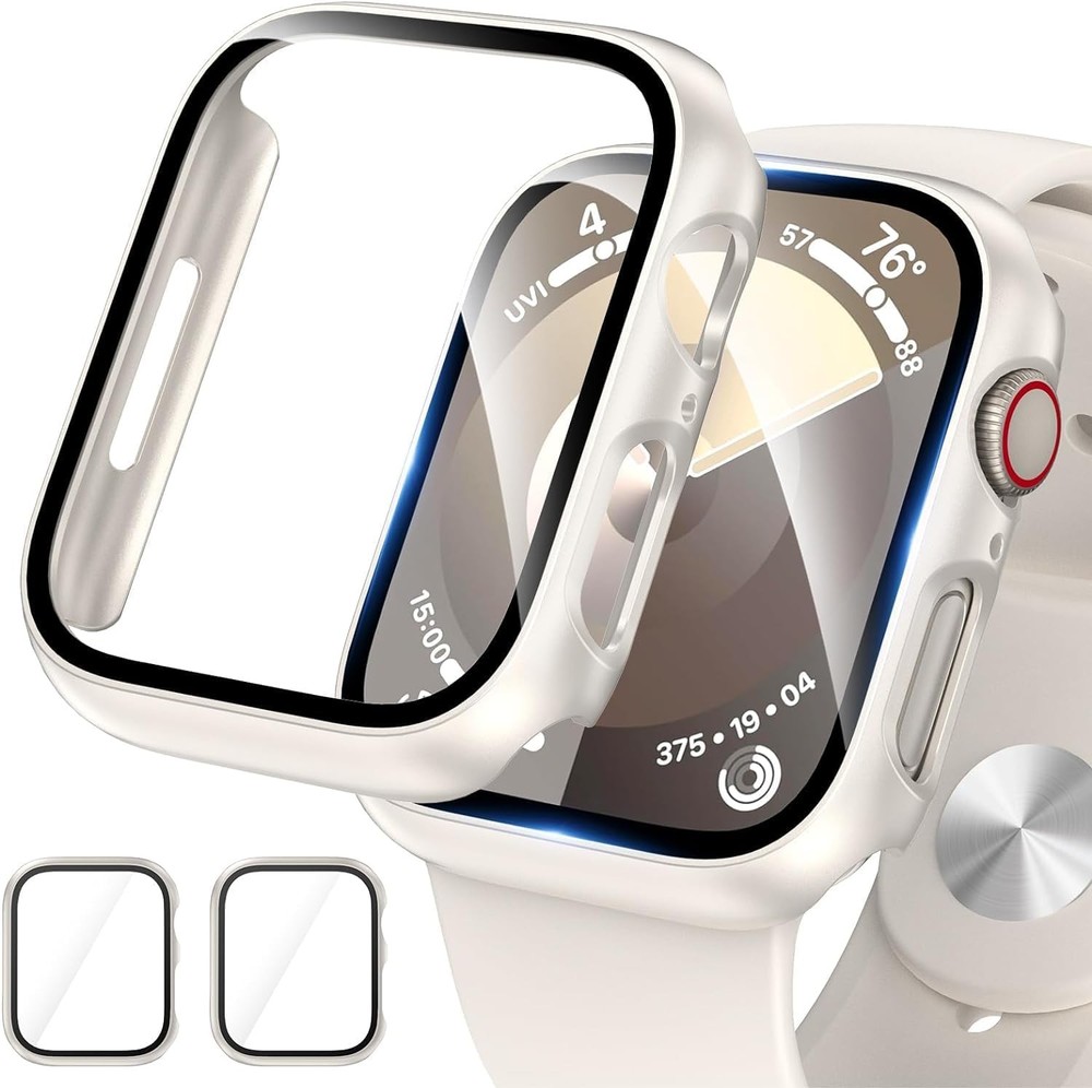 2 Pack Protective Case for Apple Watch 40mm