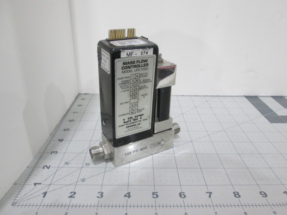 Unit, UFC-1020, Mass Flow Controller, C2F6, 200 SCCM, Used