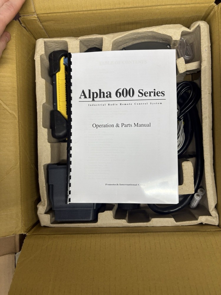 Alpha 600 Series Radio Remote Control System