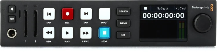 Blackmagic Design HyperDeck Studio HD Plus Professional Broadcast Deck