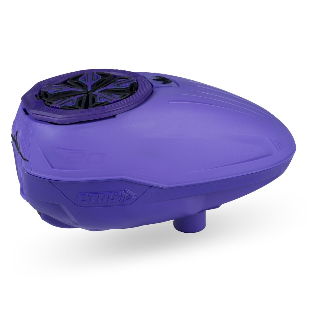 Dark Purple Bunkerkings CTRL2 Electronic Paintball Loader/Hopper