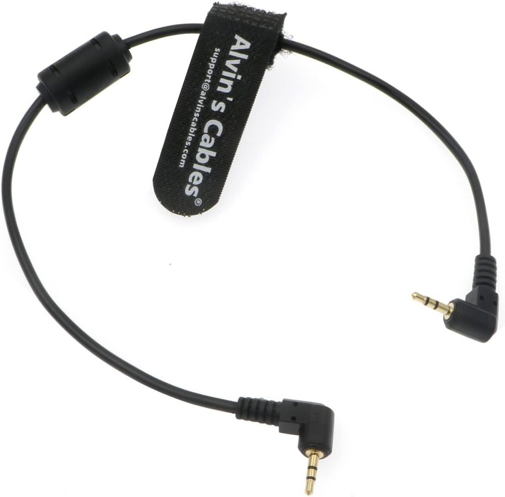 Alvin’s Cables LANC Remote Control Cable Right Angle 2.5mm to Right Angle 2.5mm