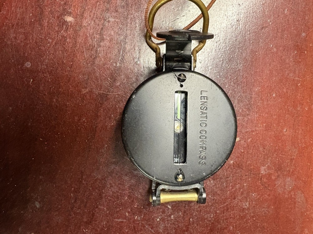 Vintage Lensatic Compass