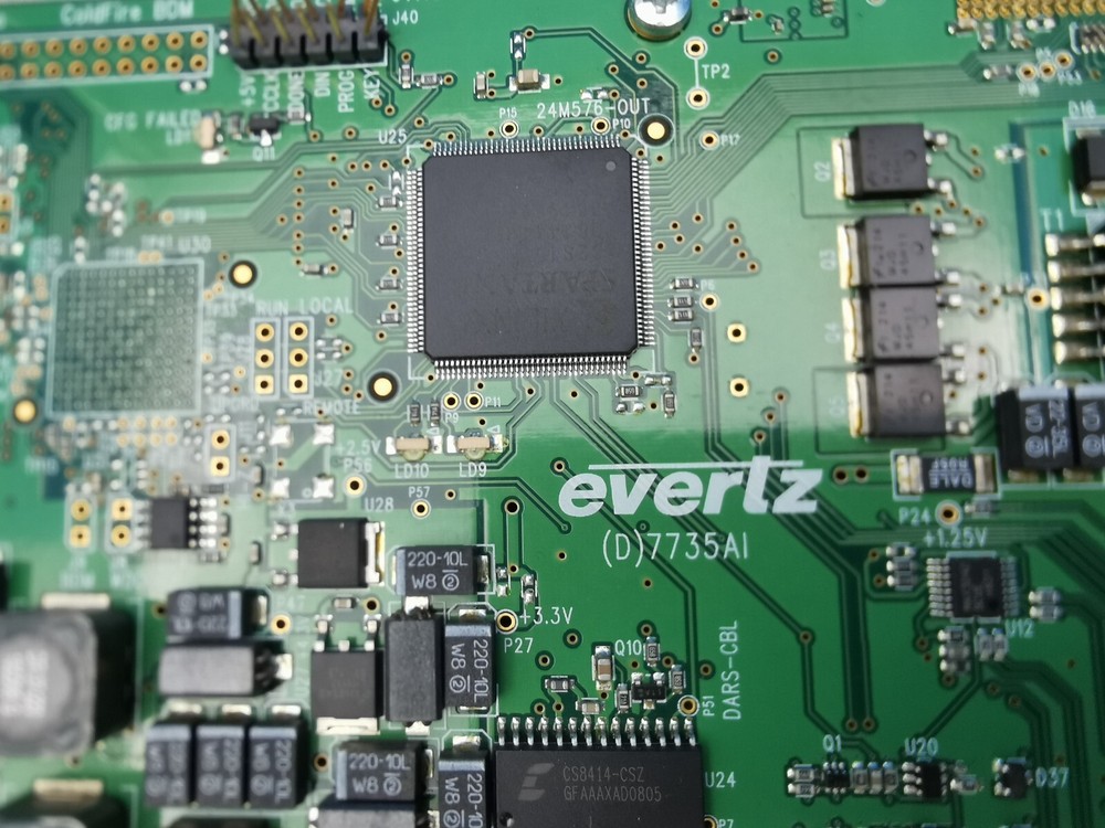 Evertz 7730ADC-A4, 7735AI Audio Interface Module Used