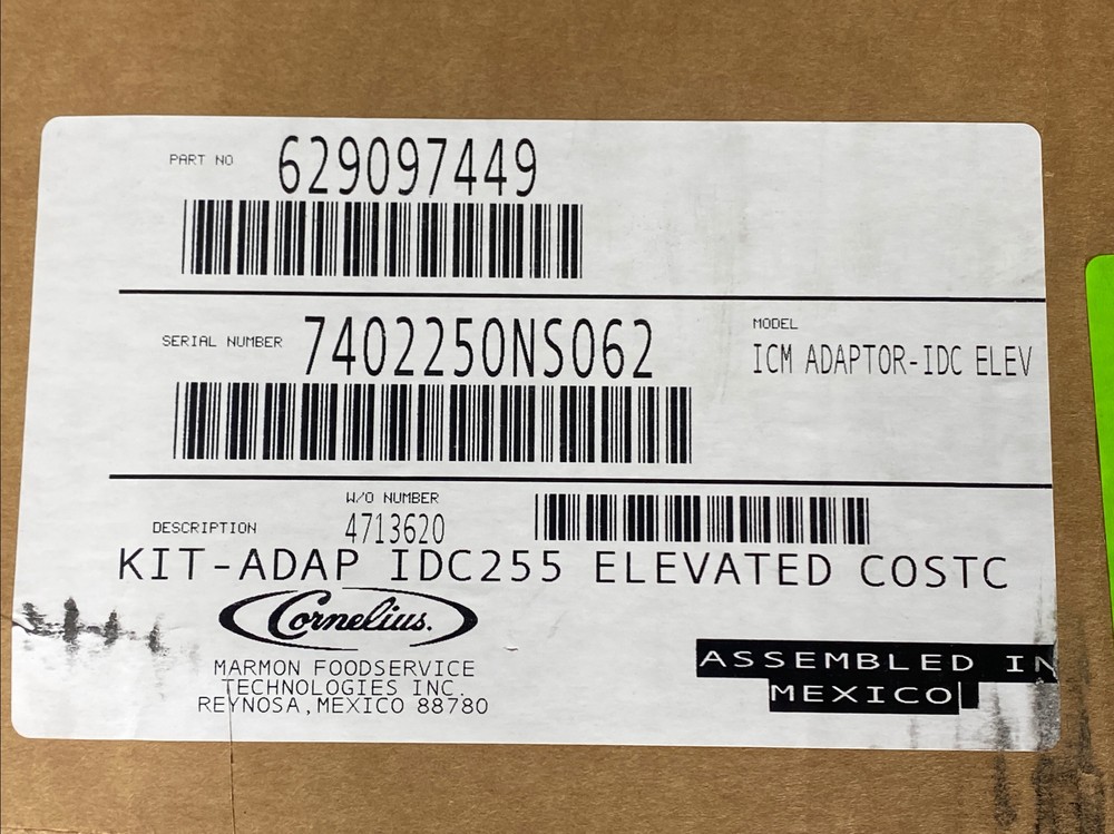 629097449 Cornelius ICM ADAPTOR - IDC ELEV NEW