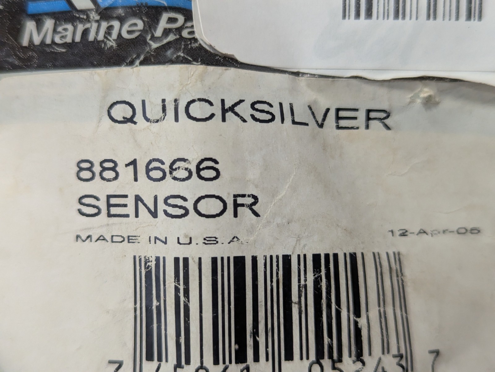 Genuine Mercury MerCruiser Camshaft Position Sensor 881666 NEW