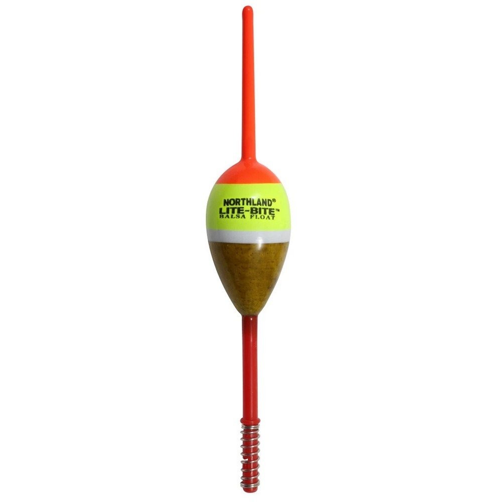 Northland Lite-Bite Bobber Spring d Oval Sunrise 2 Per Pack